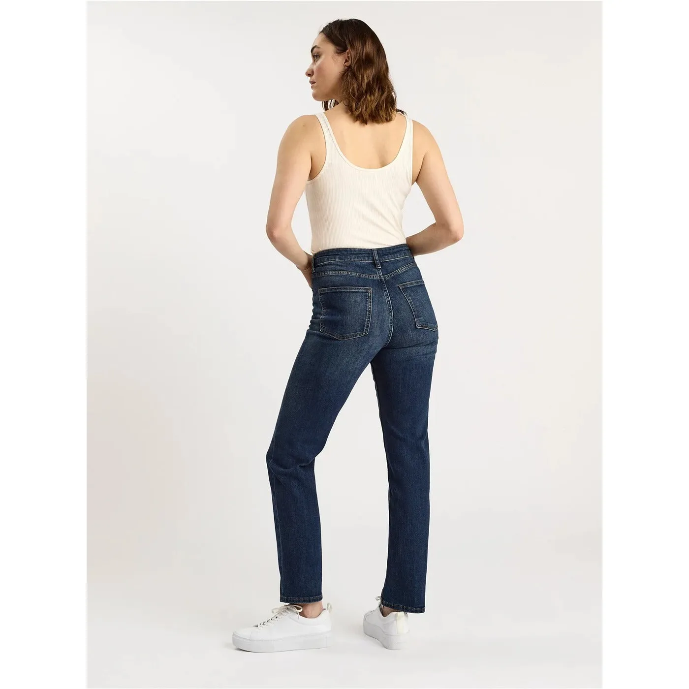 LNDX High Waist Straight Jeans