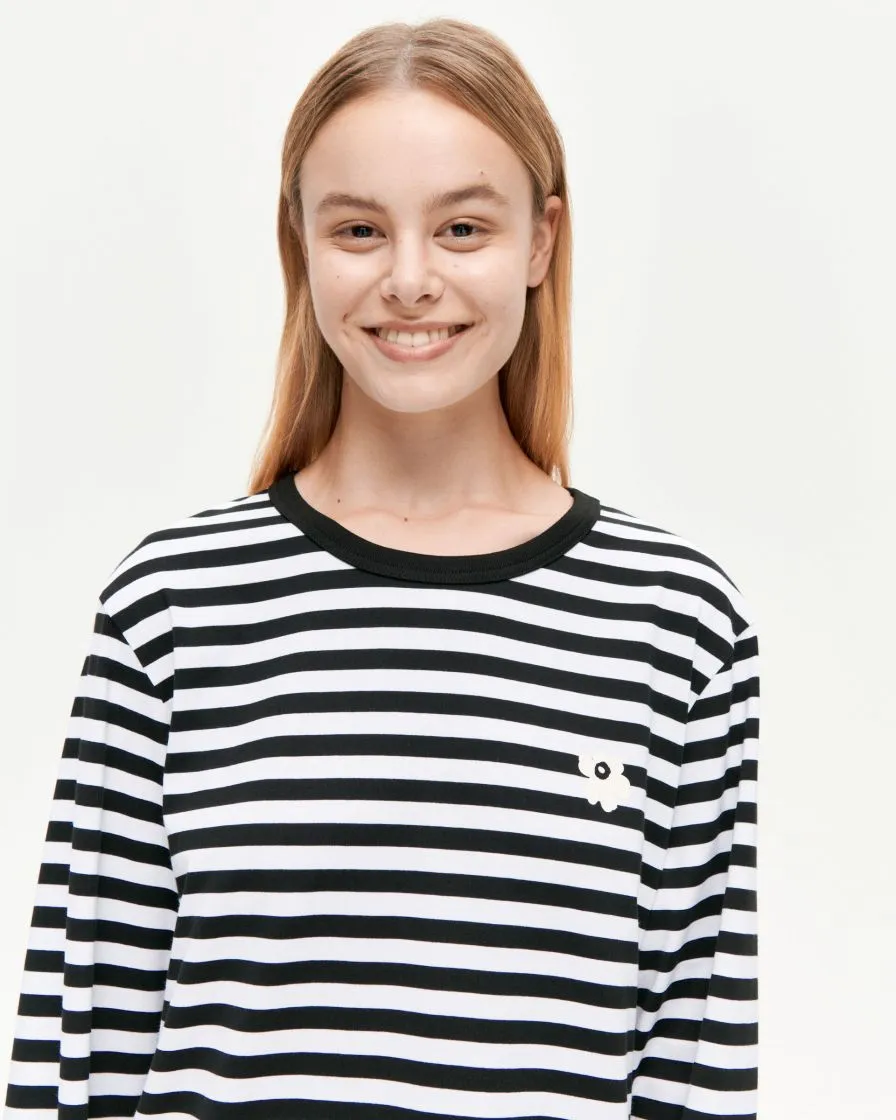 Marimekko KIOSKI Ruoti Tasaraita Unikko Shirt