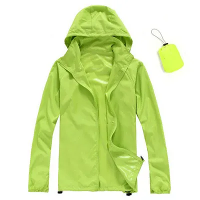 Men&Women Quick Dry Skin Jackets Waterproof Anti-UV Coats Outdoor Sports Brand Clothing Camping Hiking Male&Female Jacket MA014