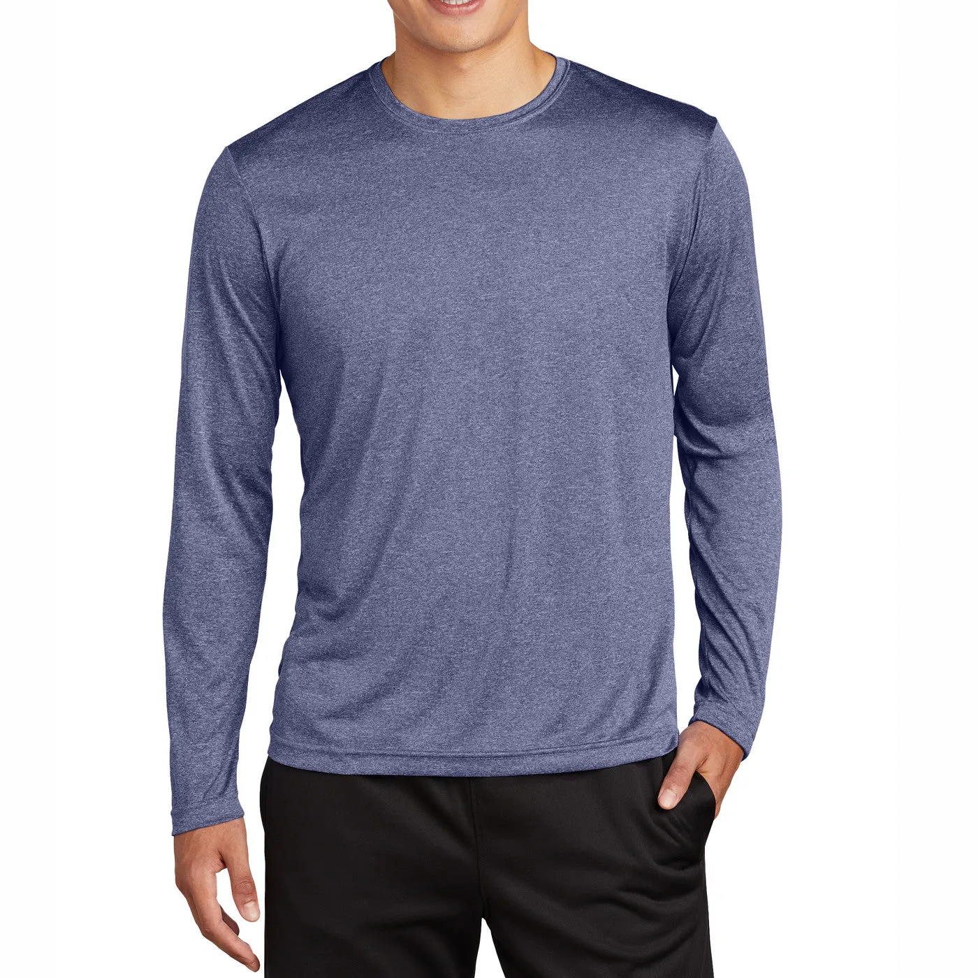 Men's Long Sleeve Heather Contender Tee