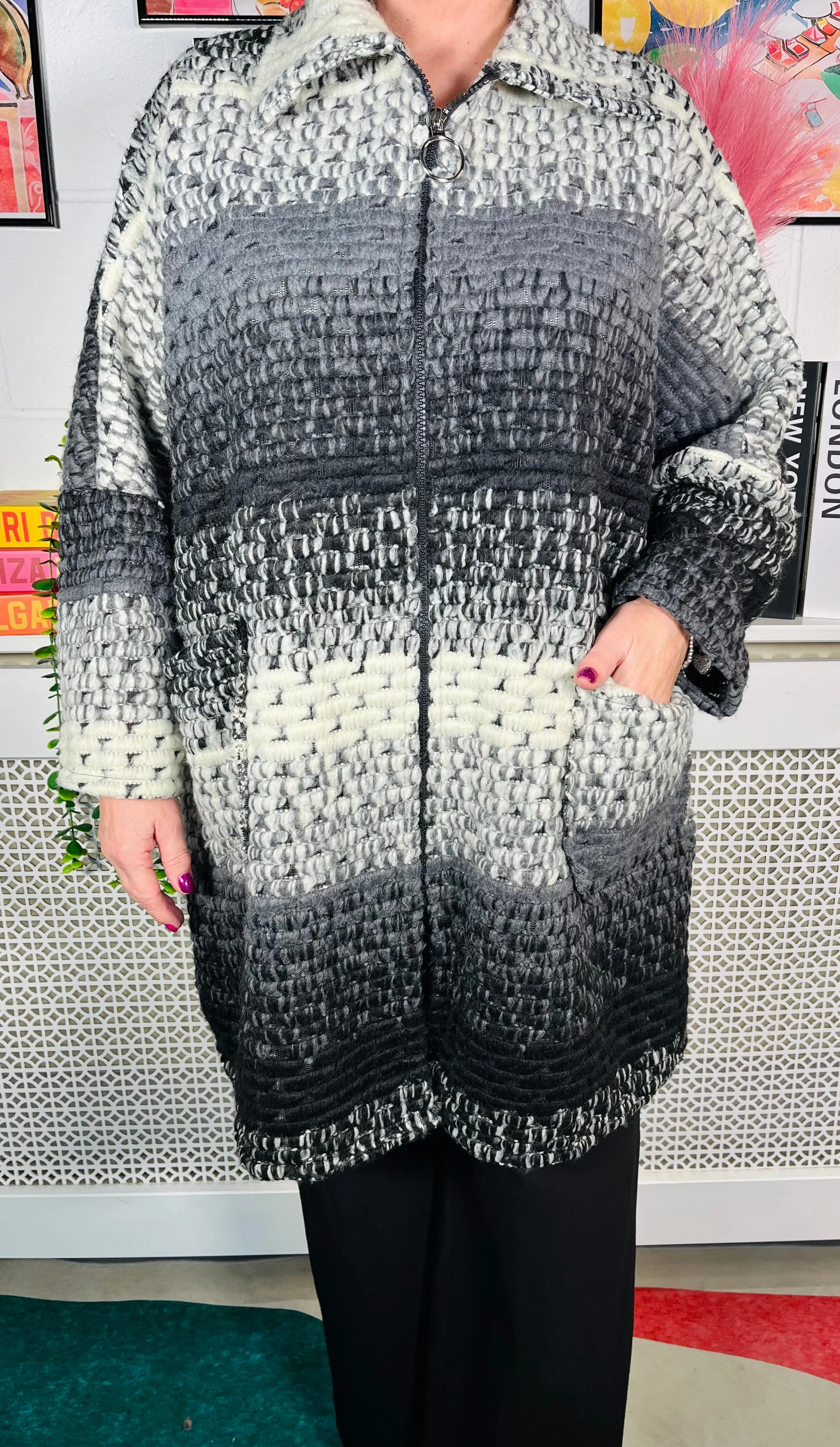 Nordic Knitted Jackets - Ombre