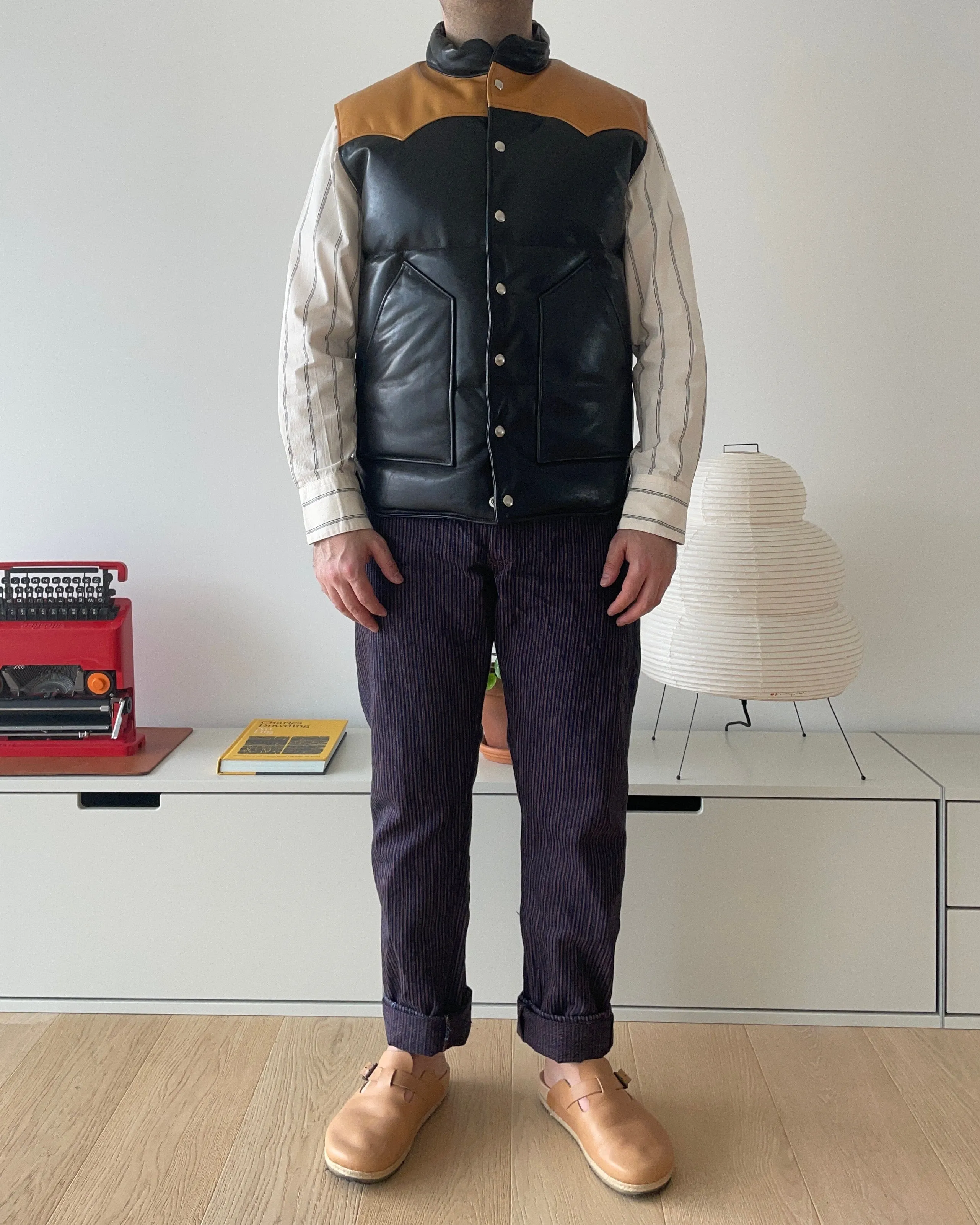 Old Toy Vest (SC) Caramel - Pony & Tea-Core Horsehide