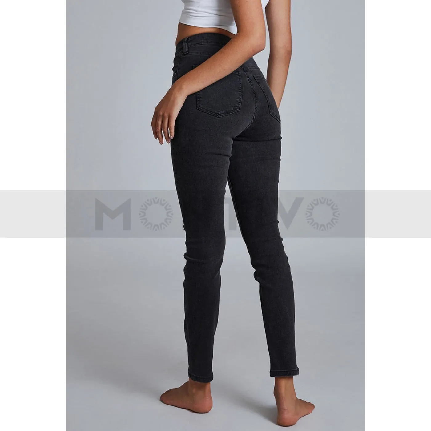 ON Black High Rise Skinny Jeans