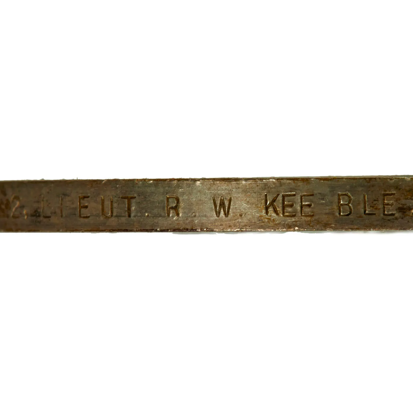 Original British WWI Royal British Army Named Rifle Brigade Medals Grouping - 2nd Lieutenant W. R. Keeble