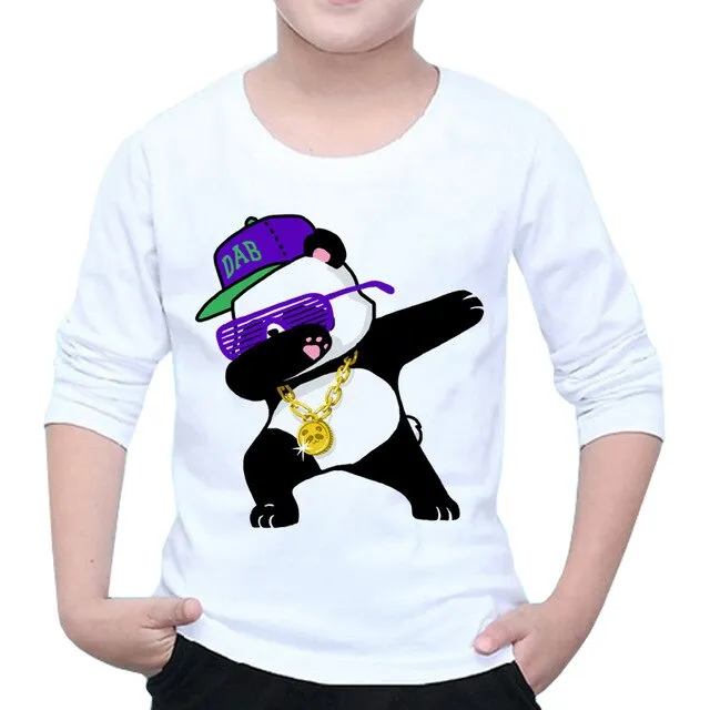 Panda wearing glasses T Shirt<br>Panda T-shirt