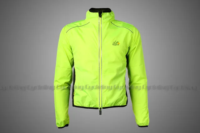 ROCKBROS Reflective Breathable Bike Bicycle Cycling Cycle Long Sleeve Wind Coat Windcoat Windproof Quick Dry Jersey Jacket