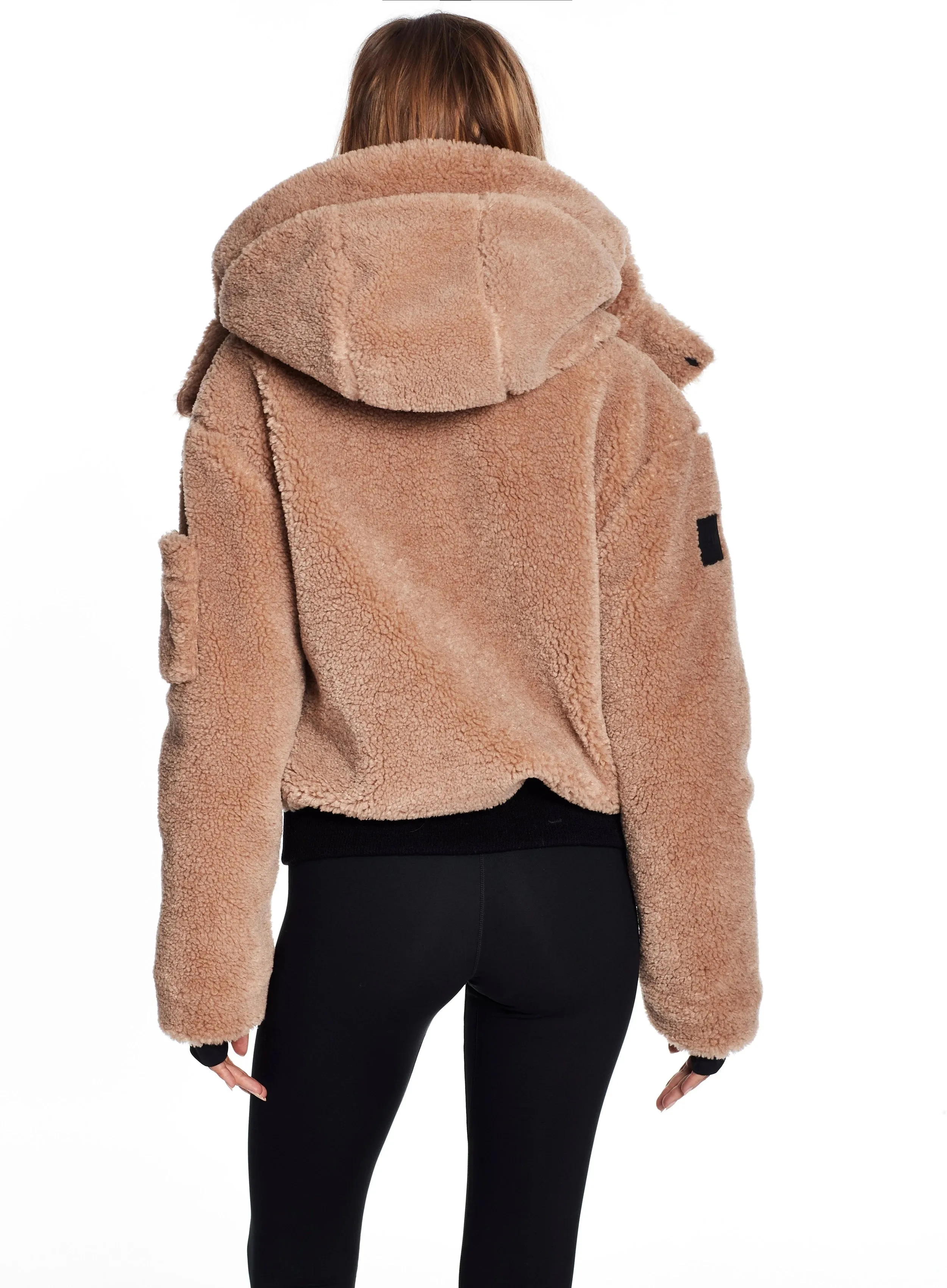 SAM - Nala Sherpa Jacket in Camel