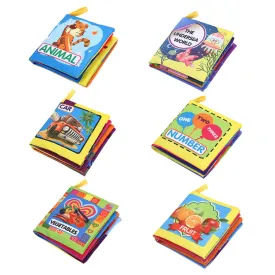 Soft Cloth Book Baby Kid Children Early Educational Cartoon Book Toys Kids Intelligence Developing Educational Toys for Children