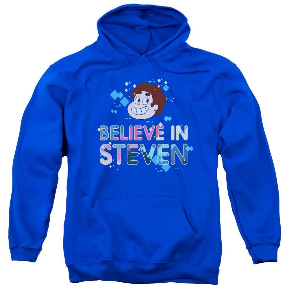 Steven Universe Believe in Steven Adult Royal Hoodie