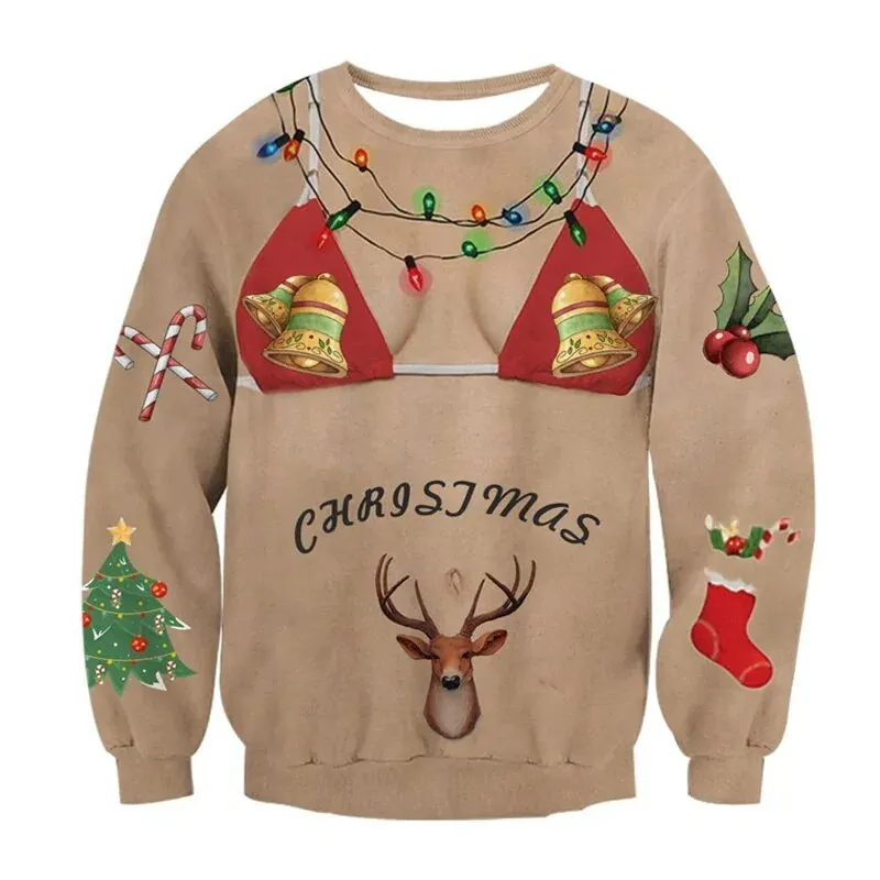 Unisex Men Women Christmas Sweater