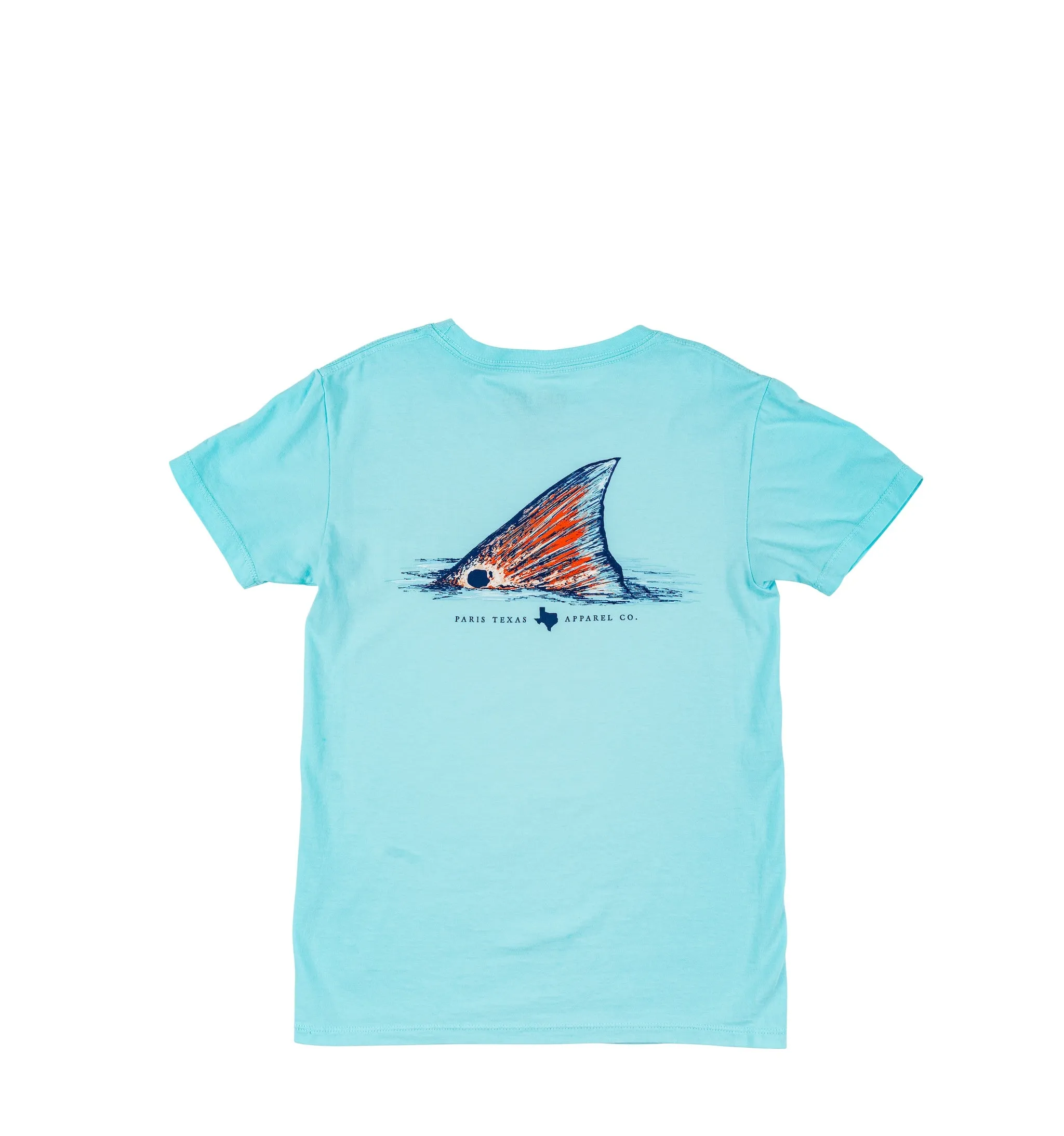 Youth Redfish T-Shirt - Aqua