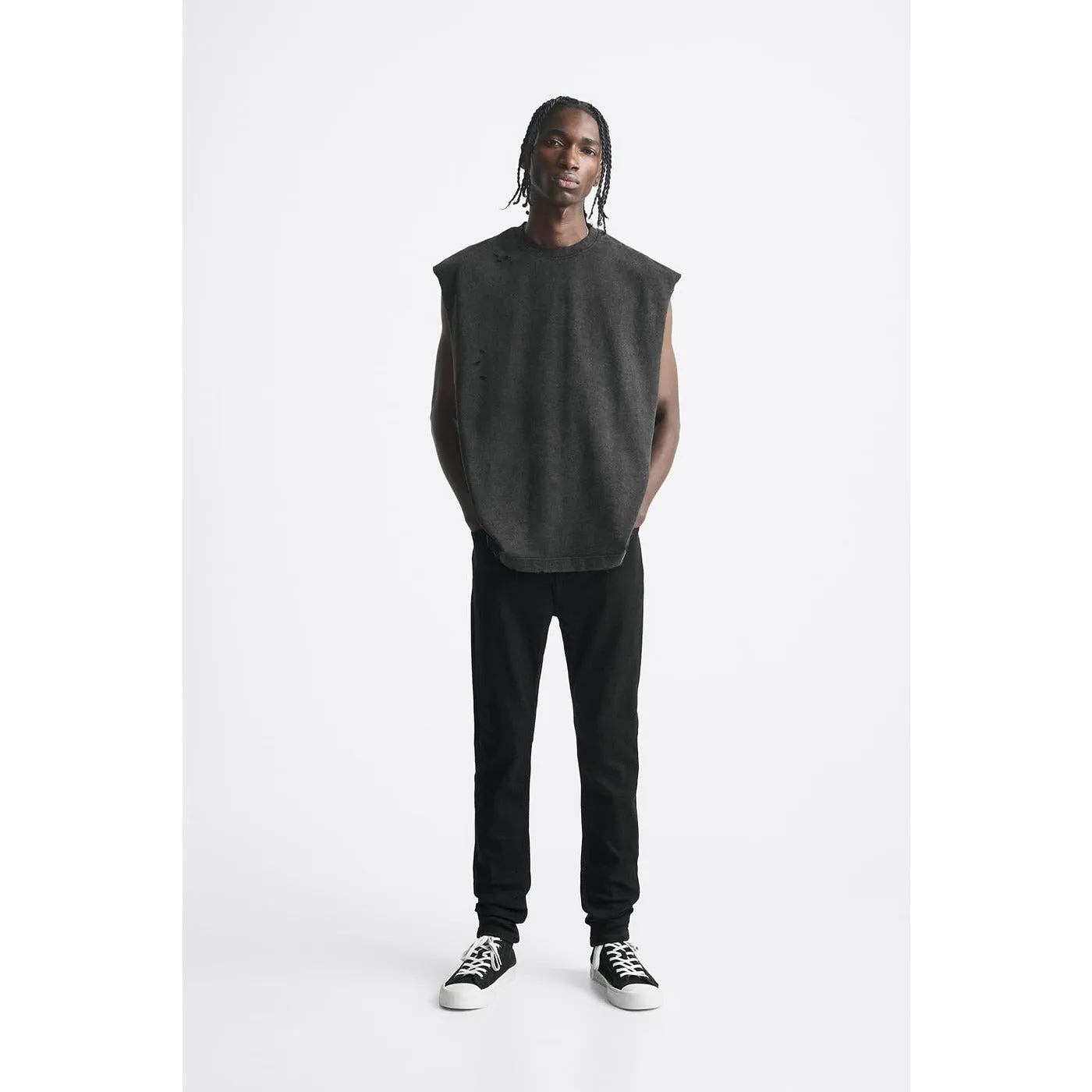 ZR Black Skinny Fit Jeans